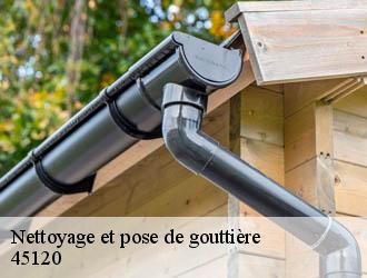 Nettoyage et pose de gouttière